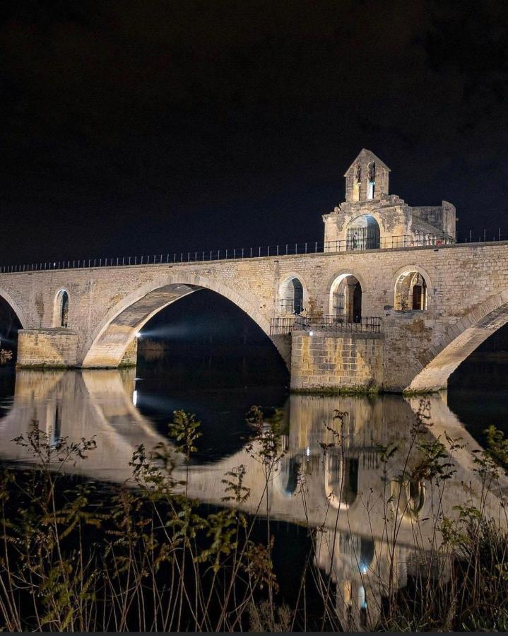 Chambre D'Hotes Les Cypres De L'Ile Aviñón Exterior foto